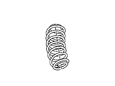 Chrysler 4656543AB SPRING Rear Coil