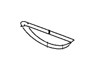 Jeep 55156801AA TROUGH Drip Diverter