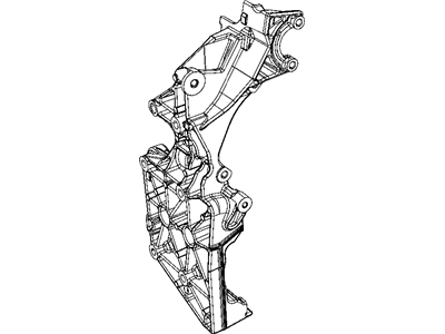 Mopar 68000635AB Bracket Accessory Mount Mopar 68000635AB Bracket Accessory Mount