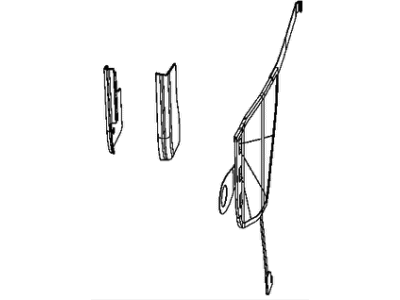 Chrysler 5RT98DX9AF SHIELD Seat Left