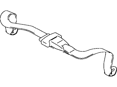 2000 Chrysler Sebring Seat Belt - MR765193