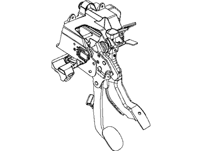 Mopar 4581695AE Pedal Brake And Clutch