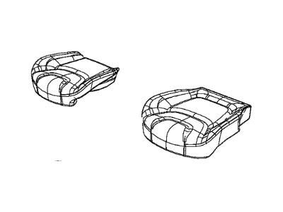 Mopar 6CC02DW1AB Cover Front Seat Cushion Mopar 6CC02DW1AB Cover Front Seat Cushion