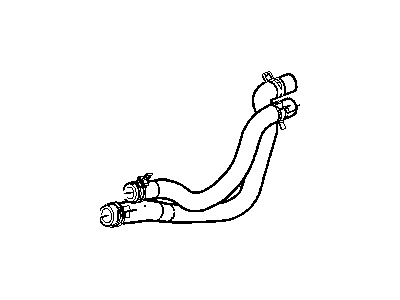 Mopar 5058672AE Hose Heater Return