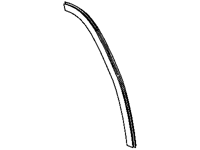 Mopar 5067758AB Weatherstrip Rear Wheelhouse