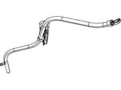 Jeep 53034187AB TUBE Transmission Oil Filler