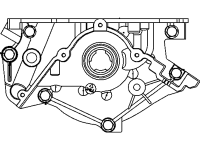Dodge 4663844AF PUMP Engine Oil