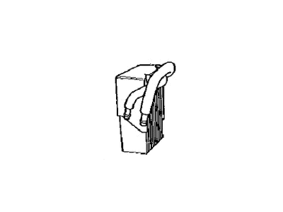 Mopar V9900003 Evaporator, Auxiliary Unit, W/Upper Liner, 4 O-Rings V9900003 Mopar Evaporator, Auxiliary Unit, W/Upper Liner, 4 O-Rings Illustration 1 of 1