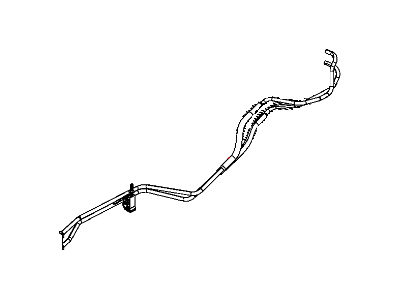 2011 Jeep Grand Cherokee Transmission Oil Cooler Hose - 55038077AL