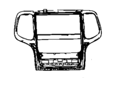 Mopar 68253995AD Center Stack Vehicle Feature Controls Mopar 68253995AD Center Stack Vehicle Feature Controls