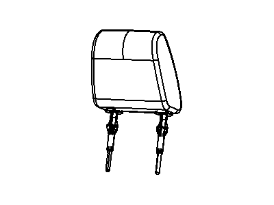 Mopar 1RL11DK7AA Sleeve Headrest Mopar 1RL11DK7AA Sleeve Headrest