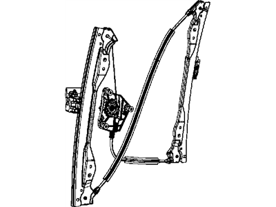 Mopar 68027865AA Regulator Front Door Window Mopar 68027865AA Regulator Front Door Window
