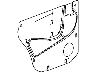 Mopar 55362142AF Shield Door
