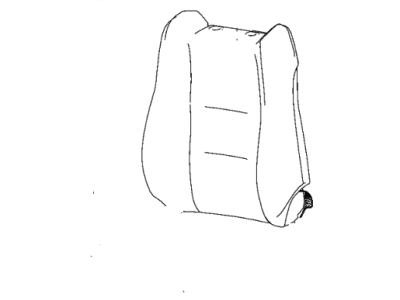 Jeep 6FY94LA8AA COVER Front Seat Back