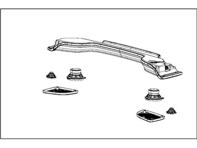 Jeep 5RB12DX9AD ENCLOSURE Speaker