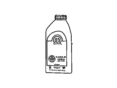 Jeep 68218950AB ENGINE OIL 0W20 Quart