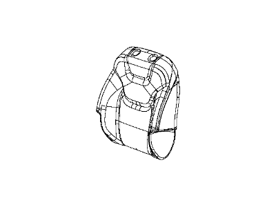 Jeep 5VG16DX9AA COVER Front Seat Back