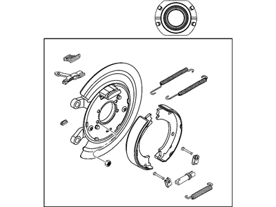 Mopar 52009967AJ Adapter Parking Brake