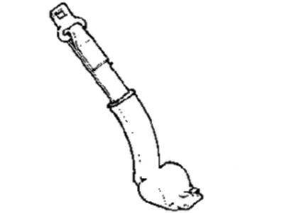 Mopar 55020462 Seatbelt, Rear