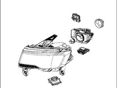 Jeep 68142491AL Composite Assembly