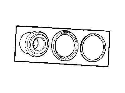 Mopar 4762551 Piston Package, Front Caliper