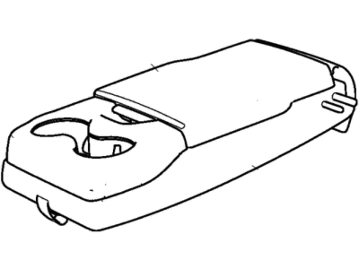 Mopar 5PK81DX9AA Lid Center Console Storage