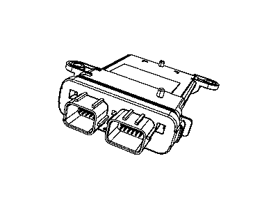 Mopar 5084006AE Module Occupant Classification 5084006AE Mopar Module Occupant Classification Illustration 1 of 1