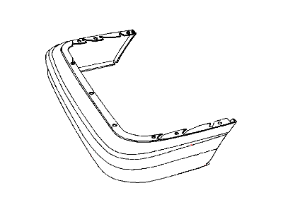Chrysler New Yorker Bumper - 4883948AA