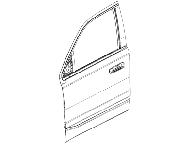 Mopar 68292435AP Door - Front