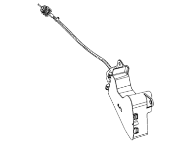 Ram Shift Cable - 68350296AD