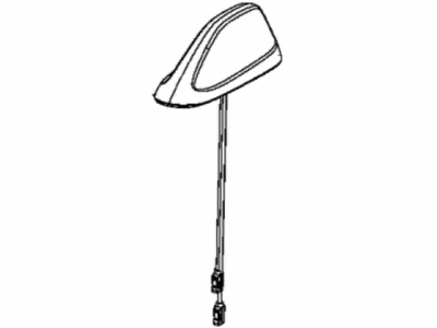 Mopar 5LQ48GUVAB Antenna Base Cable And Bracket