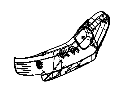 Mopar 1YK90DX9AA Shield Passenger Inboard, Passenger Side Mopar 1YK90DX9AA Shield Passenger Inboard, Passenger Side