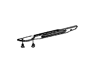 Dodge 4642910 High Mount Lamp Cover