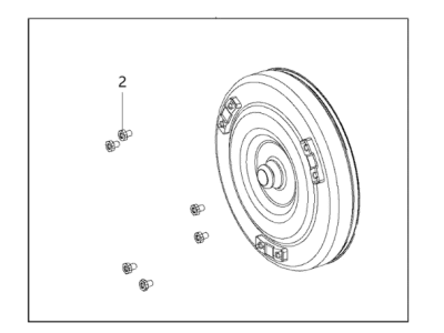 Mopar RL257208AA Converter Kit Torque Includes Item #3