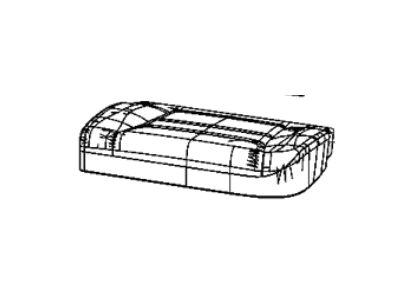 Ram 6RF15BD3AE COVER Rear Seat Cushion Left