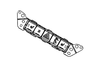 Mopar 4602716AC Switch Pod 4602716AC Mopar Switch Pod Illustration 1 of 1