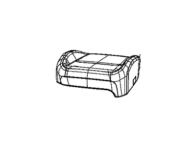 Jeep 6PU23SA5AE COVER Front Seat Cushion