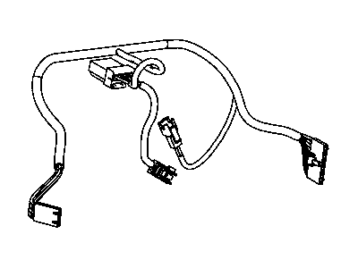 Ram 68163712AA WIRING Steering Wheel