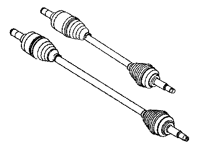 Mopar 4880310AB Shaft Front Drive