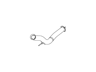 Ram 68087111AG PIPE Exhaust Front