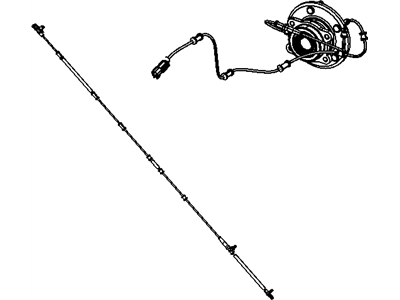 Dodge 4721982AA SENSOR Anti-Lock Brakes