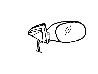 Mopar 4574606AE Mirror Outside Rearview Mopar 4574606AE Mirror Outside Rearview