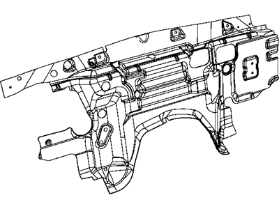 Mopar 55197307AE Silencer Engine Side