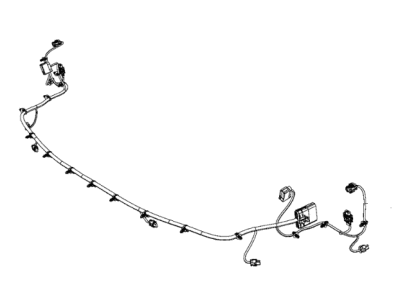Jeep 68408625AB WIRING Front Fascia