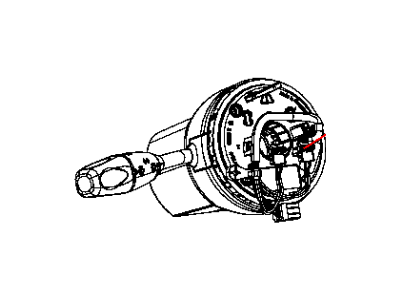 Mopar 5LB72DX9AG Module Steering Column