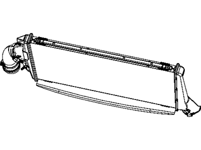 Mopar 4891788AA Hose Intercooler Inlet