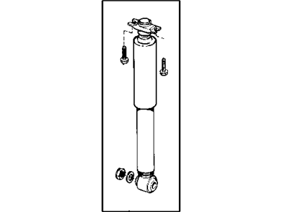 Jeep 4886509AA SHOCK ABSORBER KIT Suspension