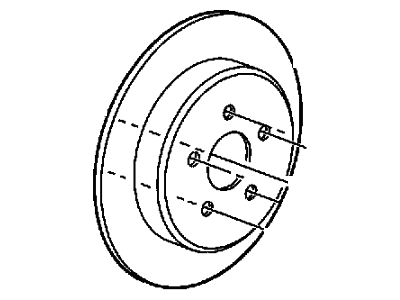 Chrysler 2AMV5652AA ROTOR Brake