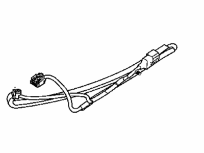 Mopar 4868485AC Wire Track Sliding Door Left, Driver Side 4868485AC Mopar Wire Track Sliding Door Left, Driver Side Illustration 1 of 1