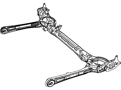 Mopar 4721337AC Axle Assembly Rear Mopar 4721337AC Axle Assembly Rear